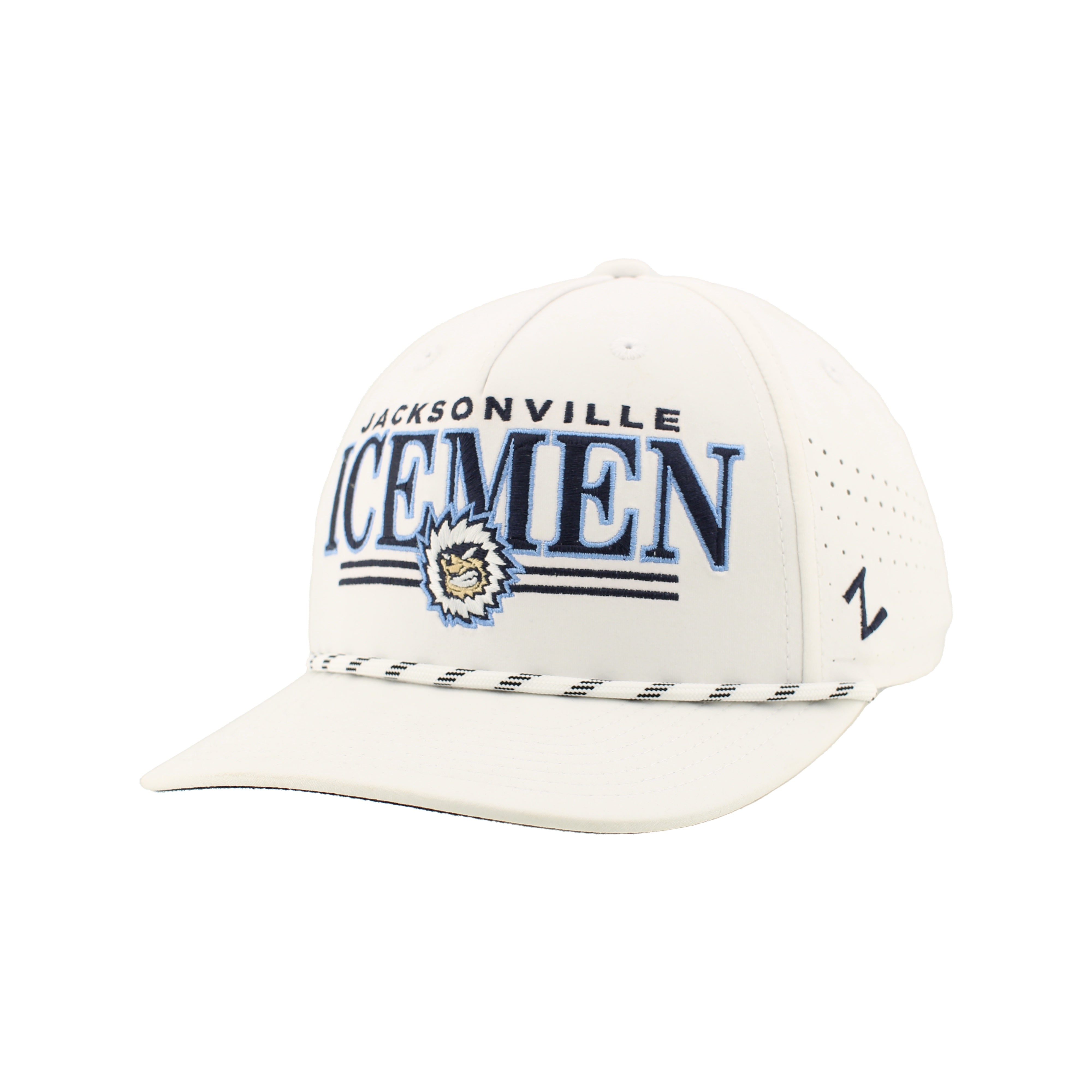 Jacksonville Icemen Birdie White Regalia Hat