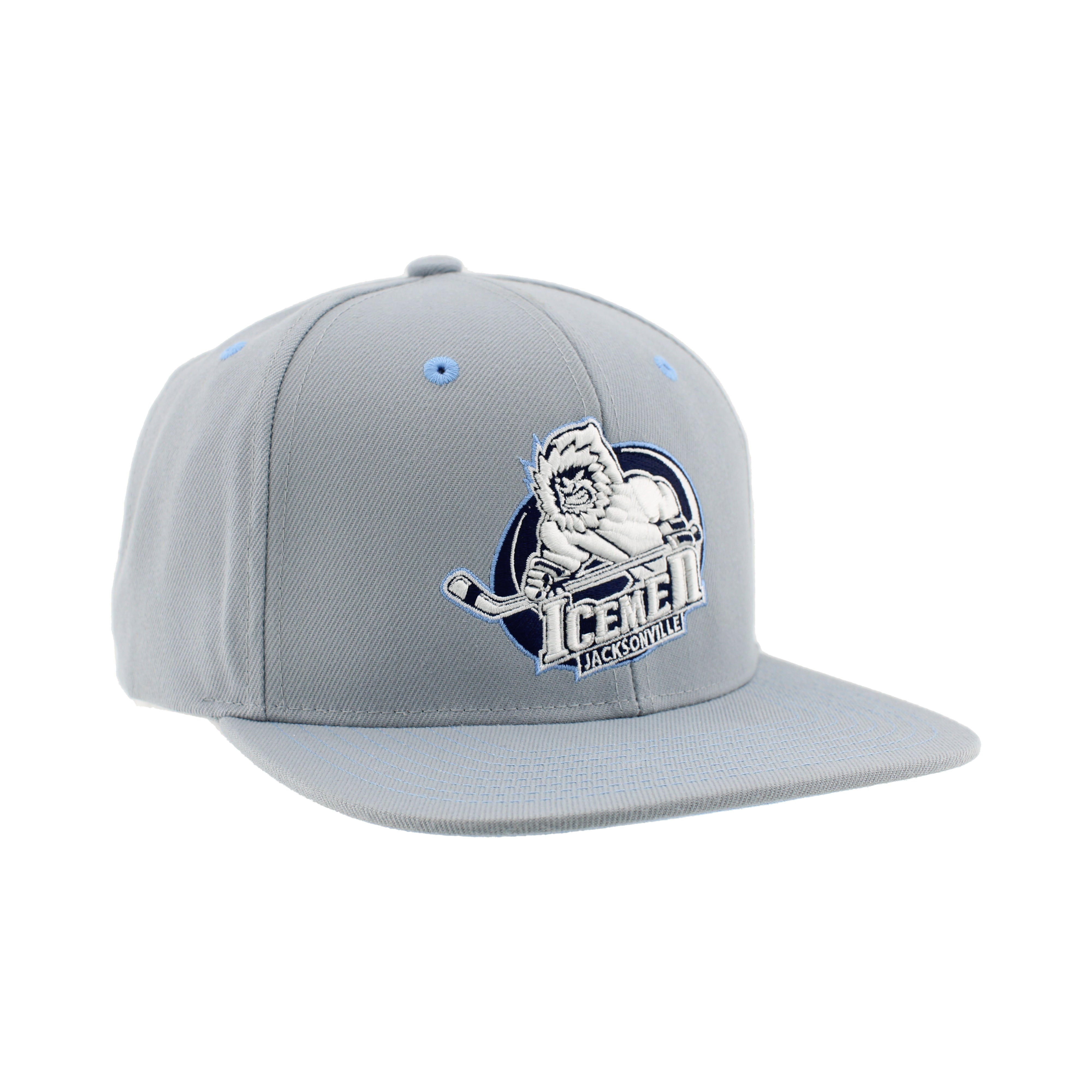 Jacksonville Icemen Z11 Light Gray/Creamsicle Snapback