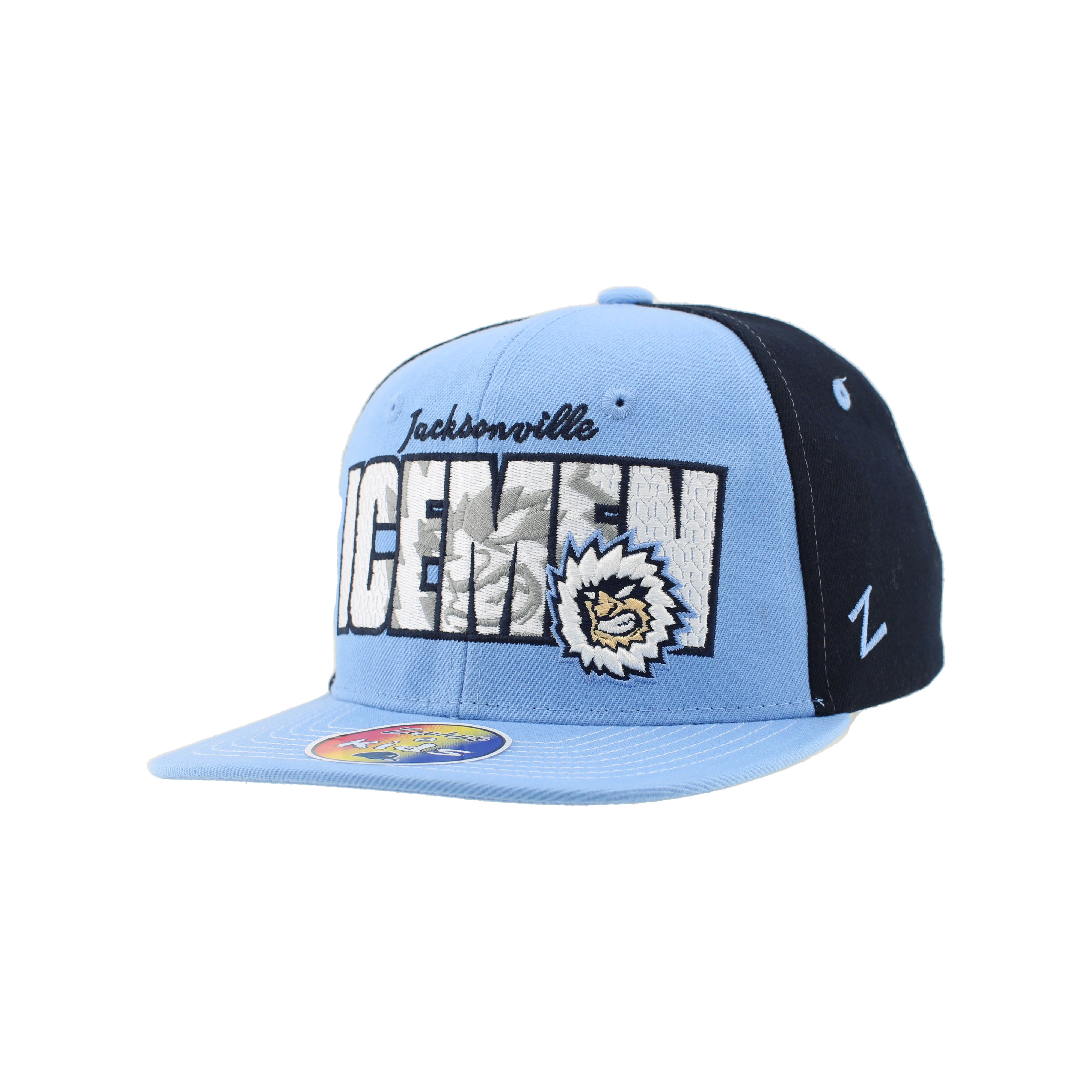 Jacksonville Icemen Youth Z11 Block Text Snapback