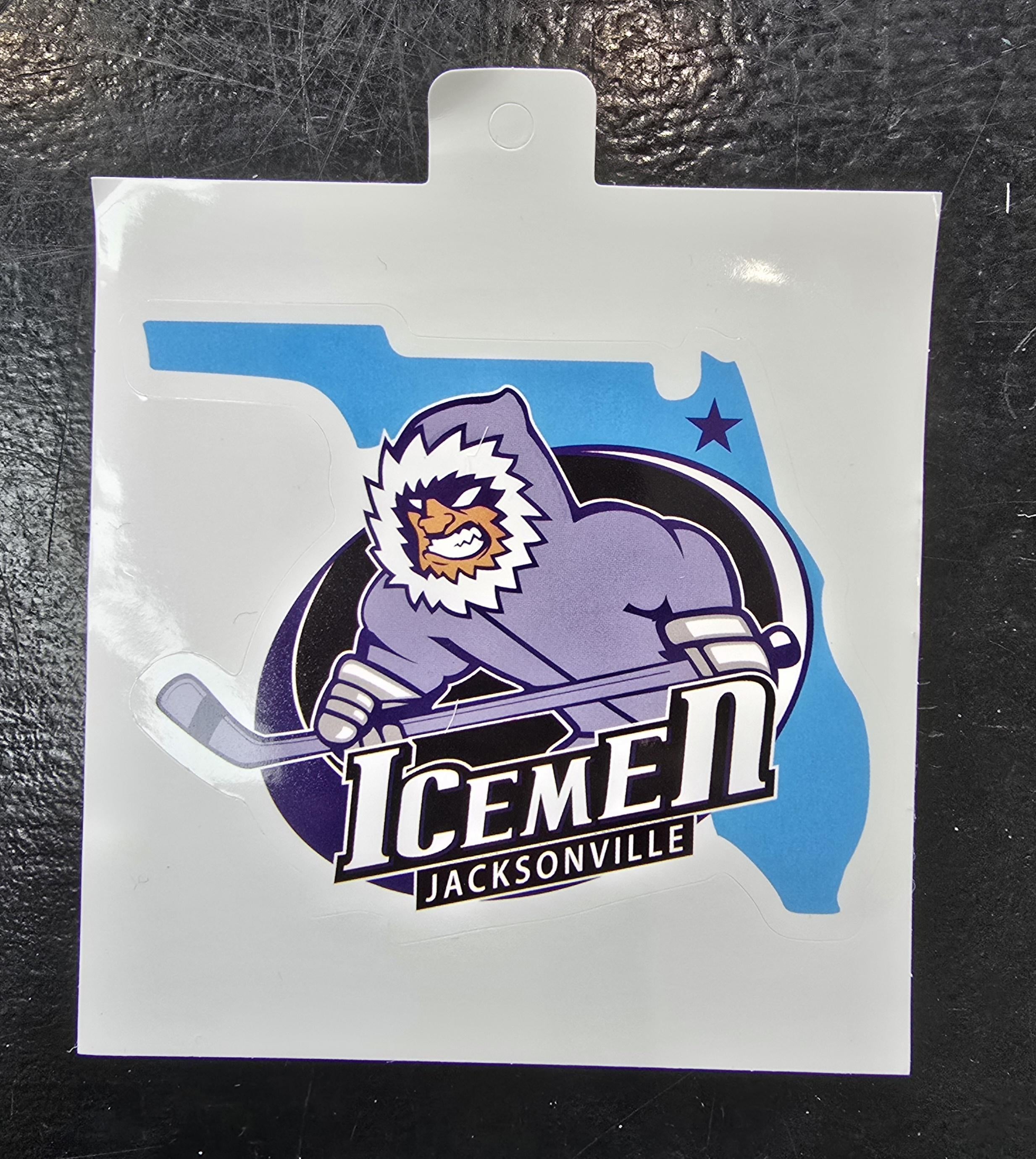 Jacksonville Icemen State Primary Sticker
