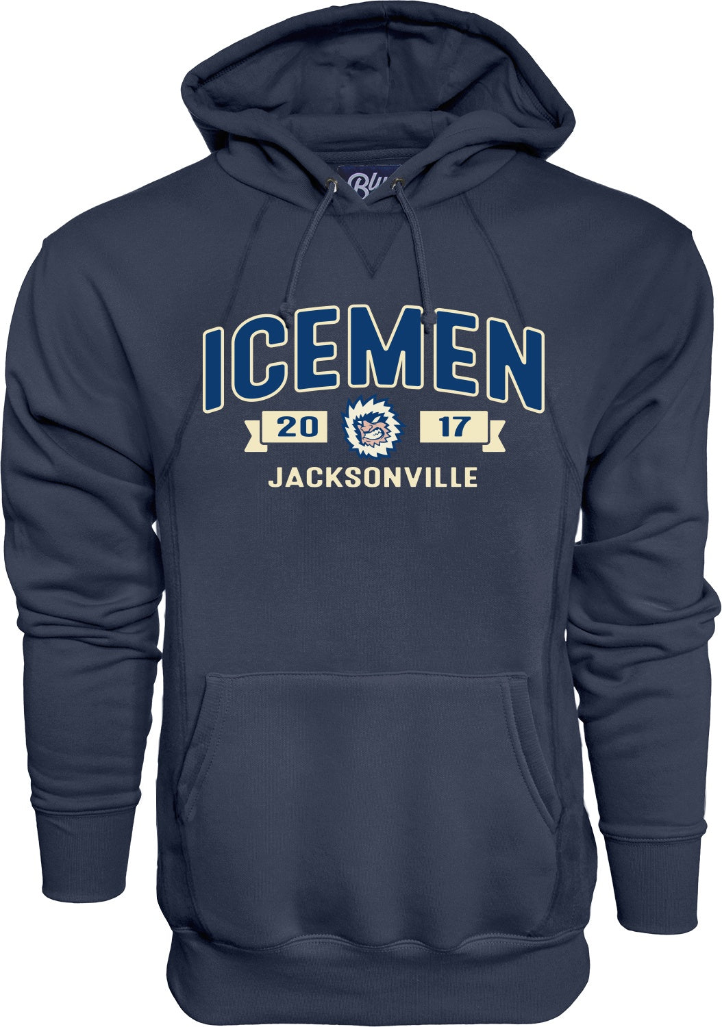 Icemen Navy Chain Drive Hoodie