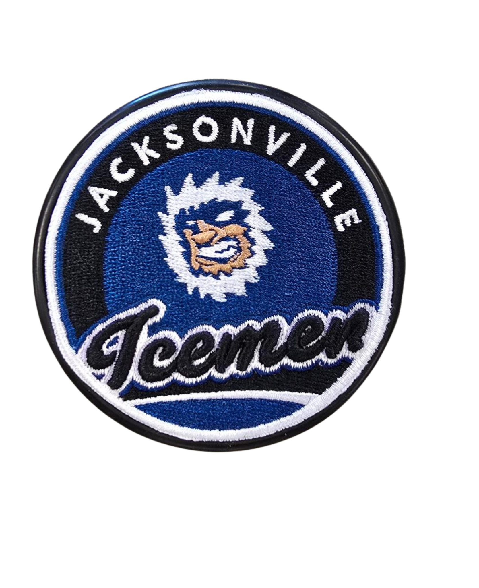 Jacksonville Icemen Patch Insert Puck