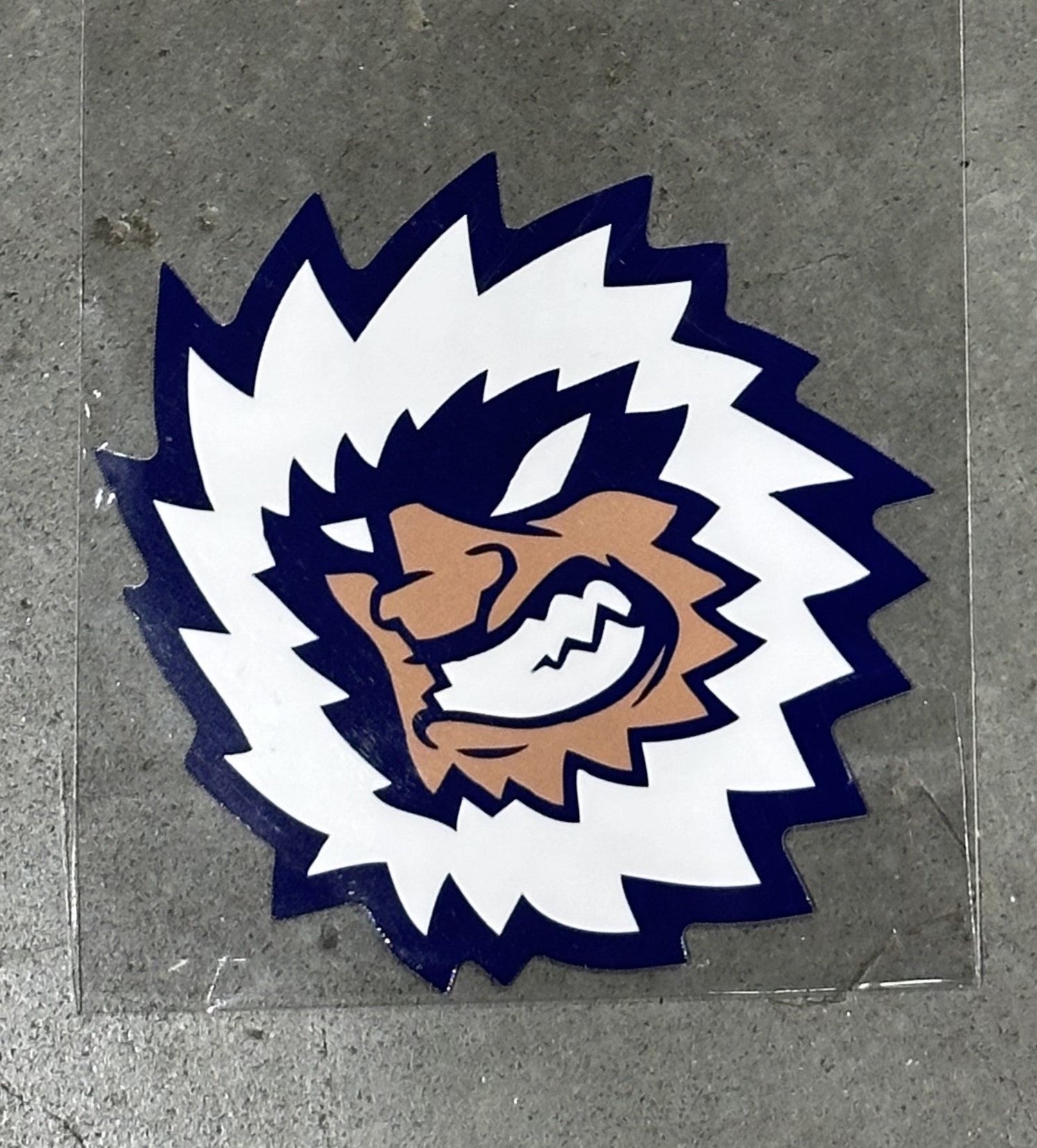 Jacksonville Icemen Secondary Logo Sticker