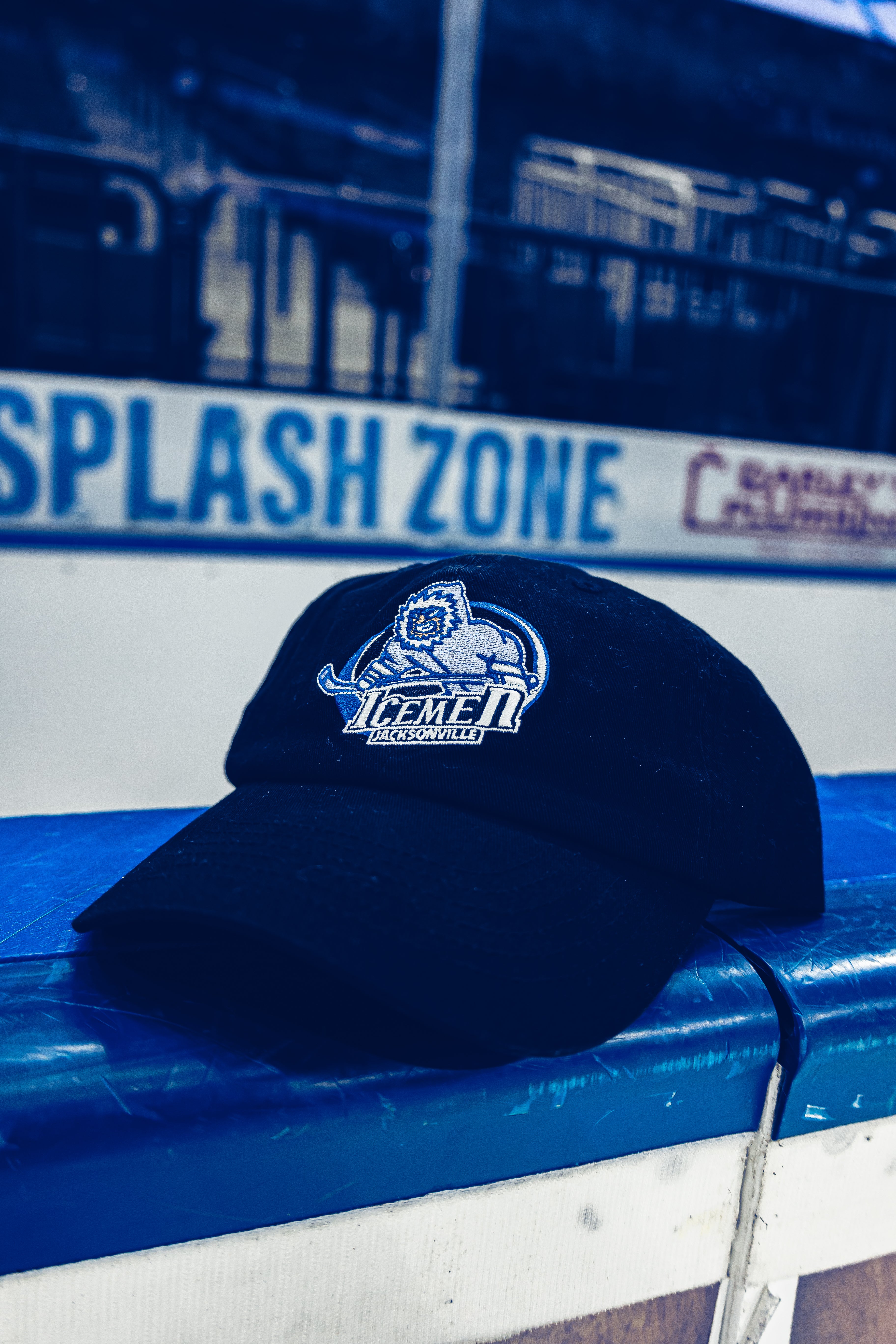 Icemen Relaxed Fit Black Primary Logo Hat