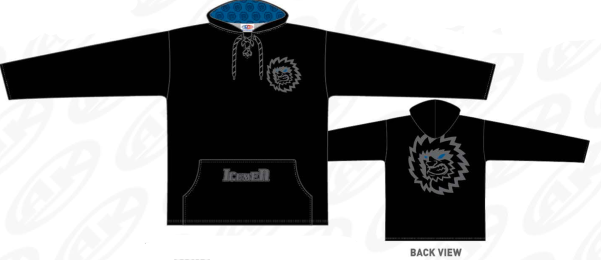 Jacksonville Icemen AK Blackout Hoodie