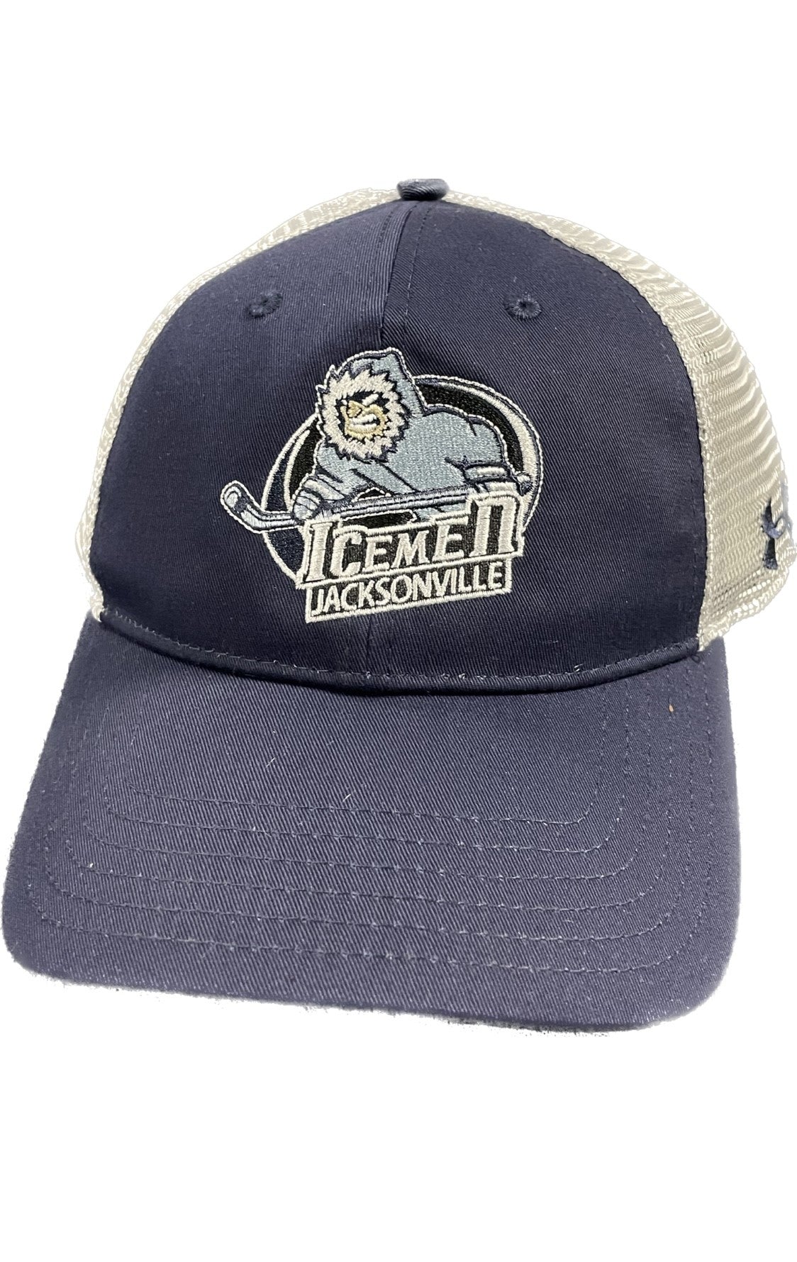Jacksonville Icemen Under Armour Washed Performance Cotton Trucker