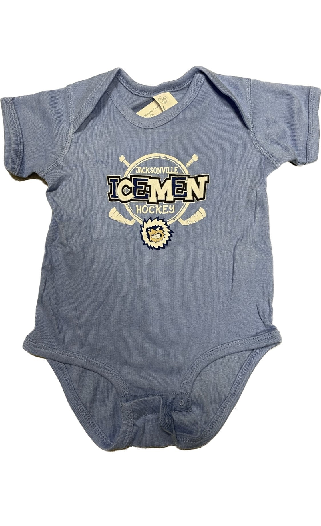 Jacksonville Icemen Carolina Blue Infant Lap Shoulder Creeper