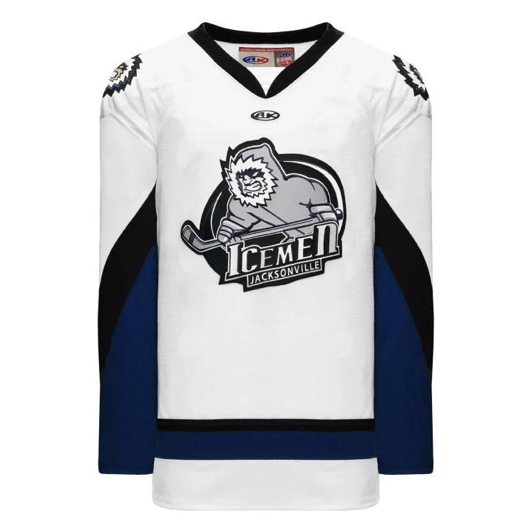 Jacksonville Icemen White Home Replica Jersey