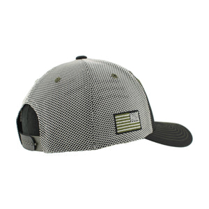 Jacksonville Icemen Reflex '24 Military Black/Silver Mesh Back Hat