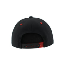 Load image into Gallery viewer, Jacksonville Icemen Ice Buffaloes Black Diag/Stripe Curved Bill Hat