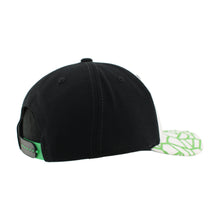 Load image into Gallery viewer, Lizard Kings Competitor White/Black Print Curved Brim Hat