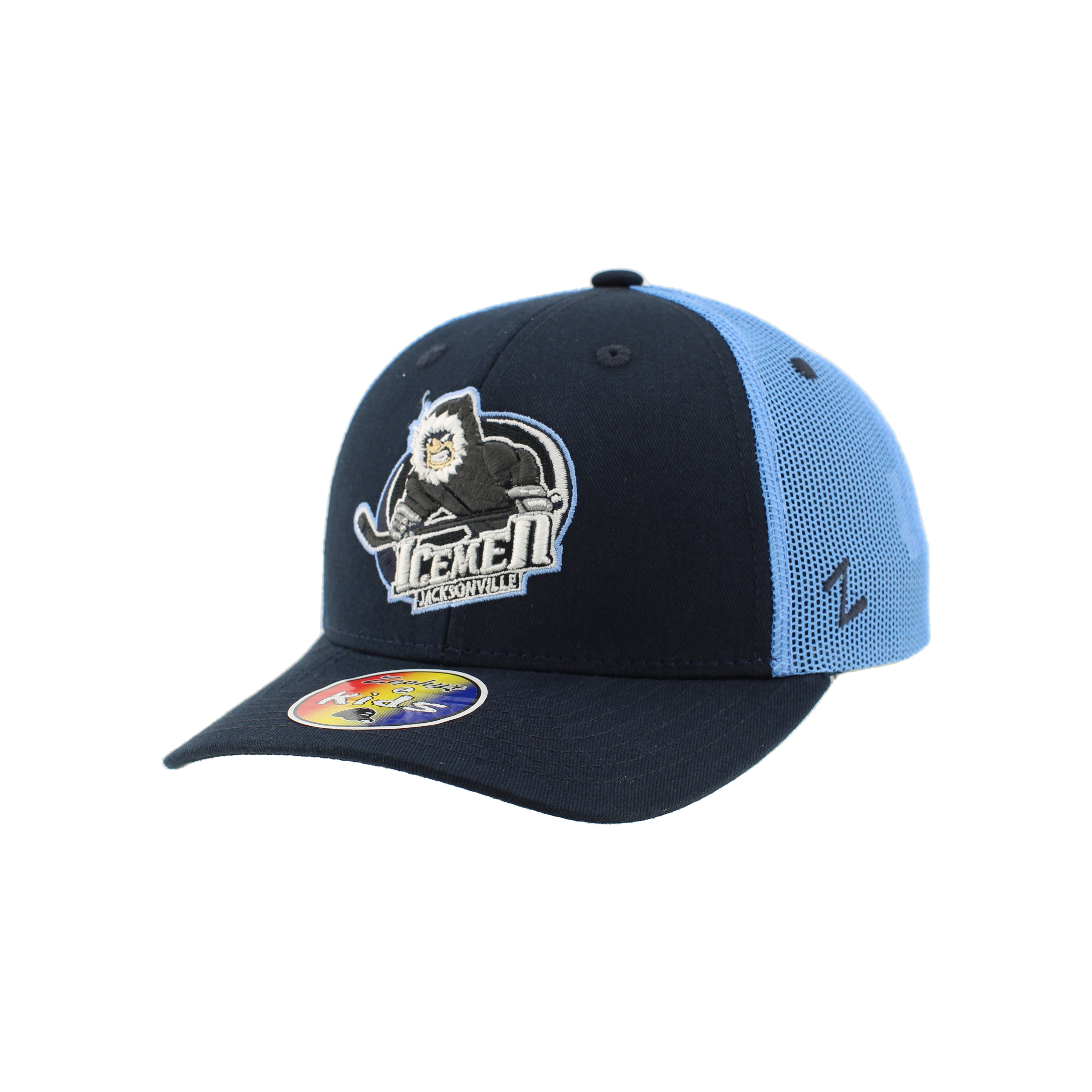Jacksonville Icemen Youth Dakota Dk Navy/Stone Hat