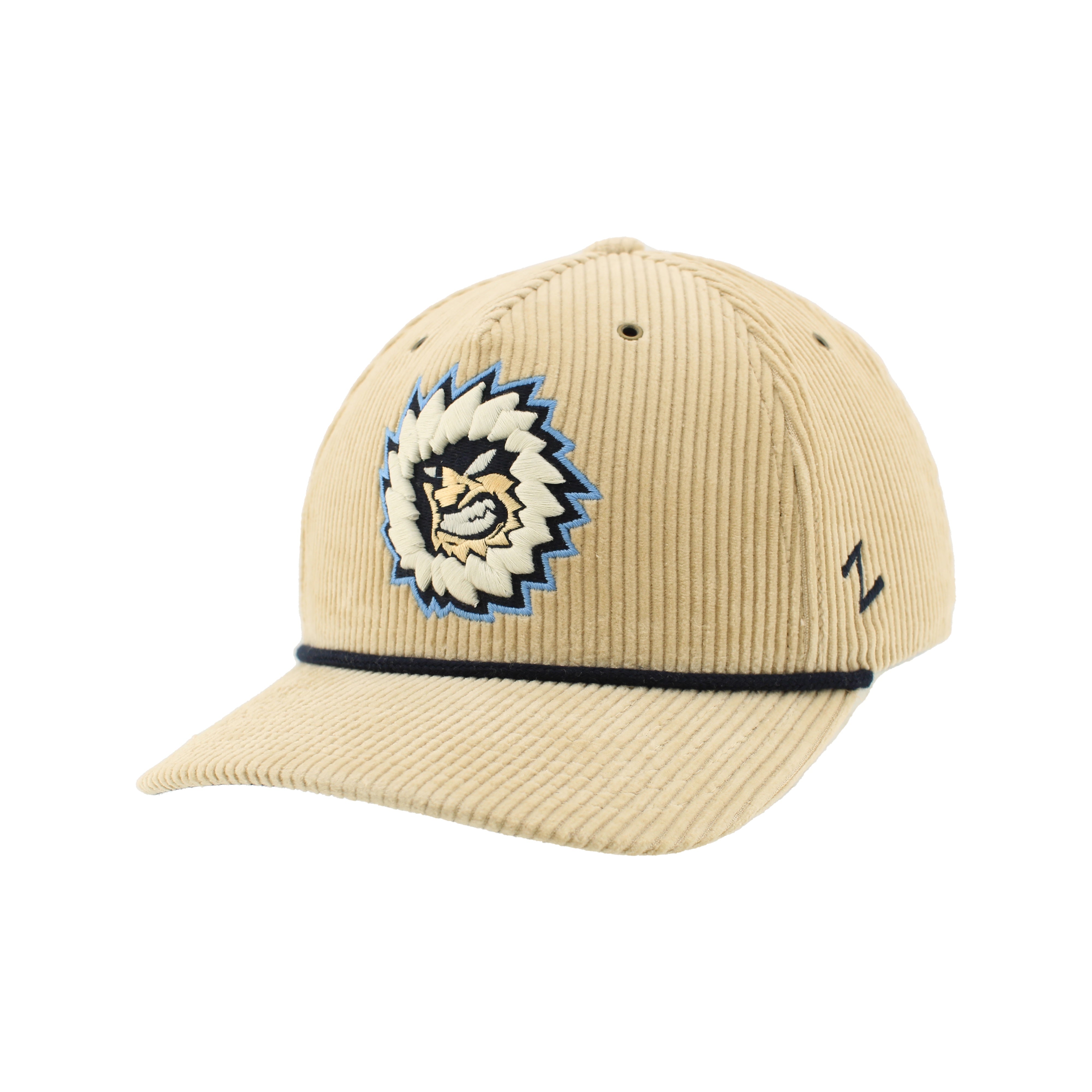 Jacksonville Icemen Theory Corduroy Warm Sand/ Dark Navy Hat