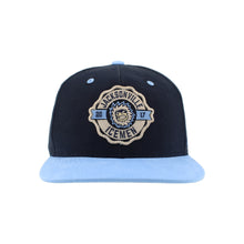 Load image into Gallery viewer, Jacksonville Icemen Milestone Dark Navy/Light Blue Snapback