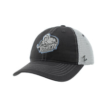 Load image into Gallery viewer, Jacksonville Icemen University Charcol/Light Gray Mesh Adjustable Hat