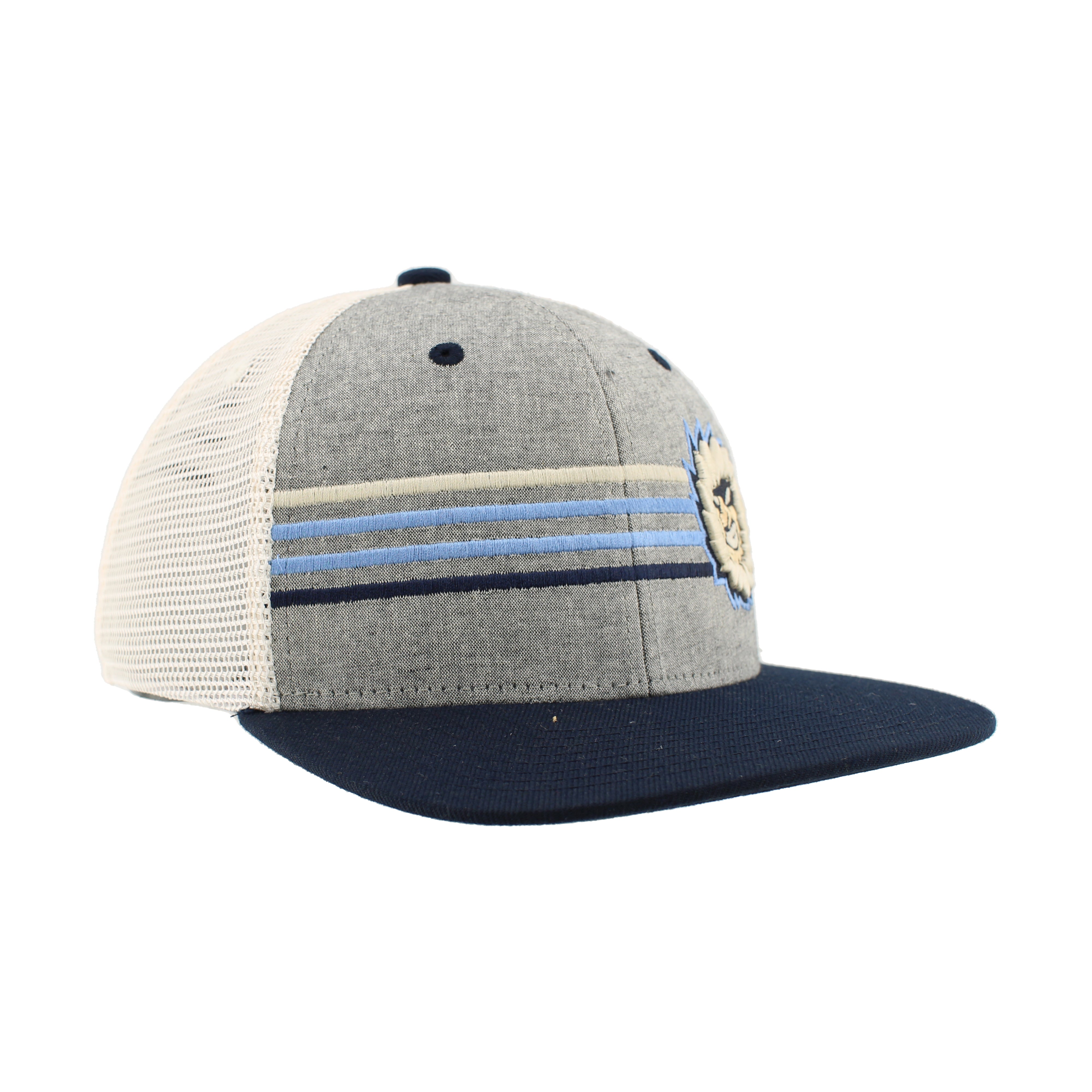 Jacksonvile Icemen First Cut Striped 3D Striped Mesh Adjustable Hat