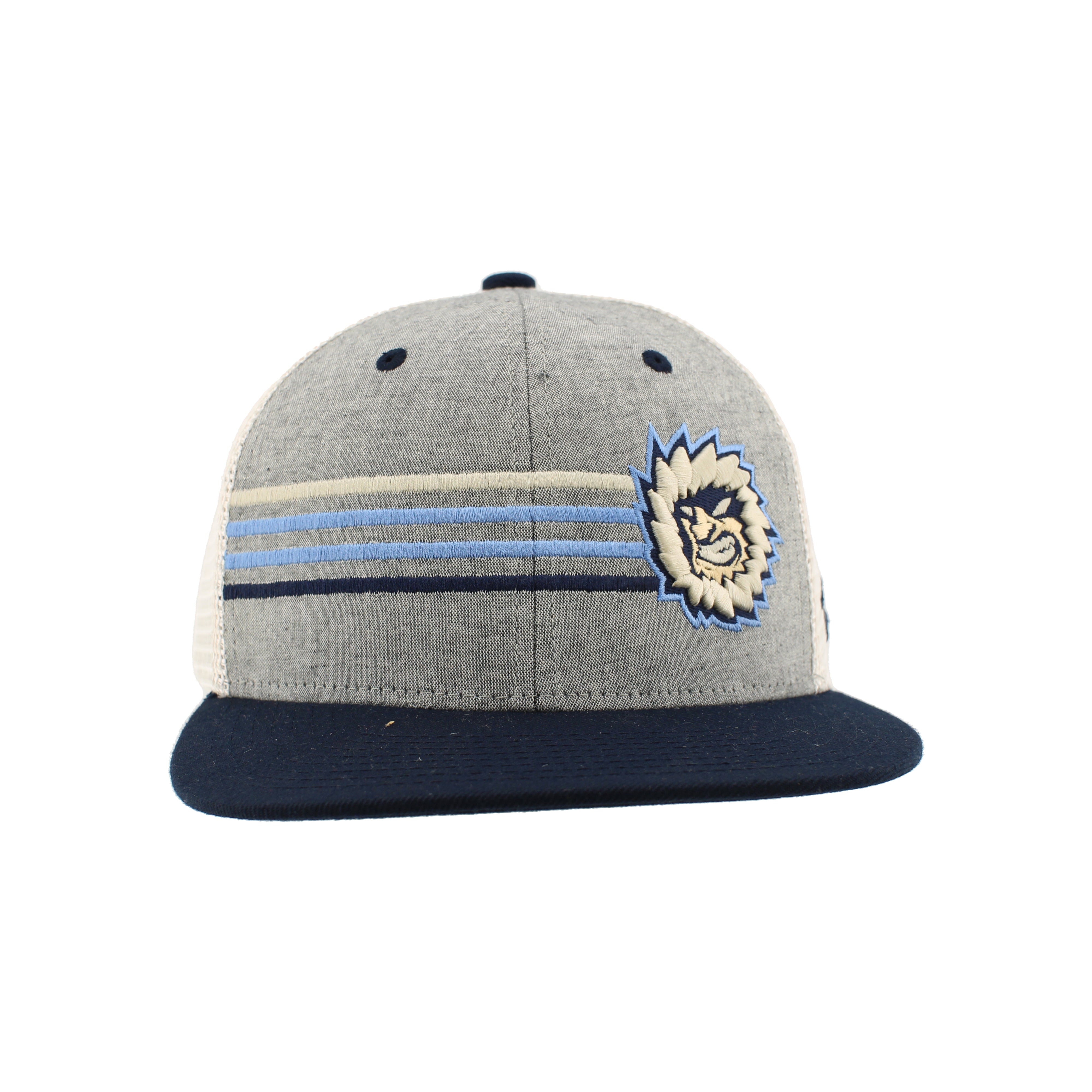 Jacksonvile Icemen First Cut Striped 3D Striped Mesh Adjustable Hat