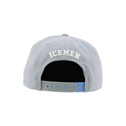 Jacksonville Icemen Z11 Light Gray/Creamsicle Snapback