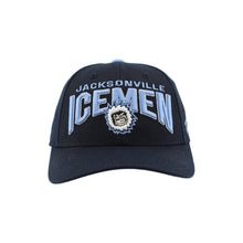 Load image into Gallery viewer, Jacksonville Icemen Competitor Dark Navy Overarch Adjustable Hat