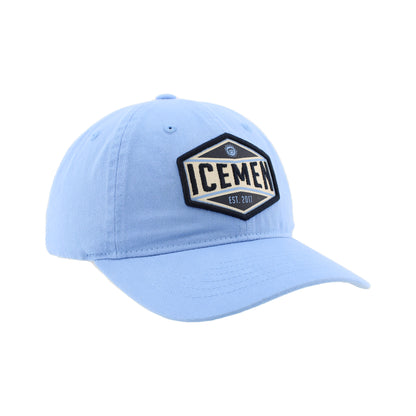 Jacksonville Icemen Scholarship Light Blue Hexalace Adjustable Hat