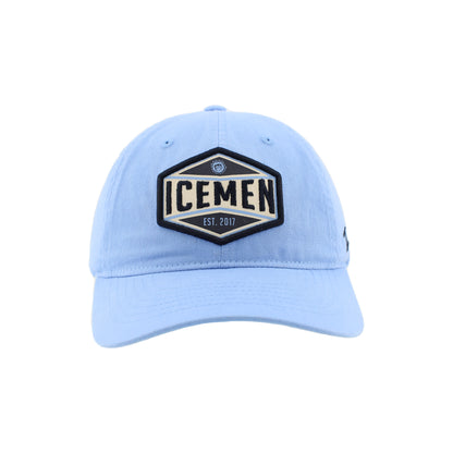 Jacksonville Icemen Scholarship Light Blue Hexalace Adjustable Hat
