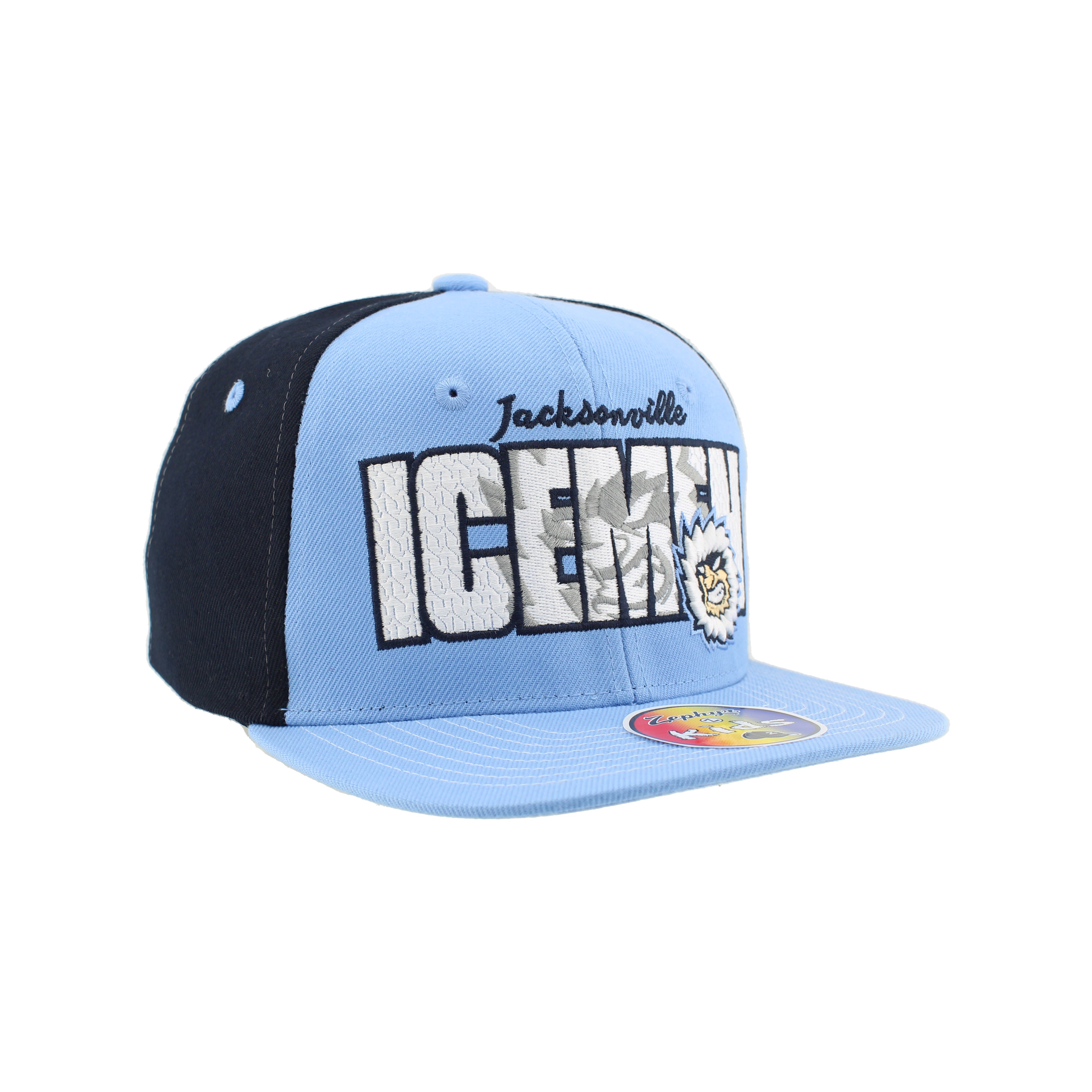 Jacksonville Icemen Youth Z11 Block Text Snapback