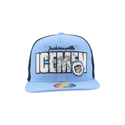 Jacksonville Icemen Youth Z11 Block Text Snapback