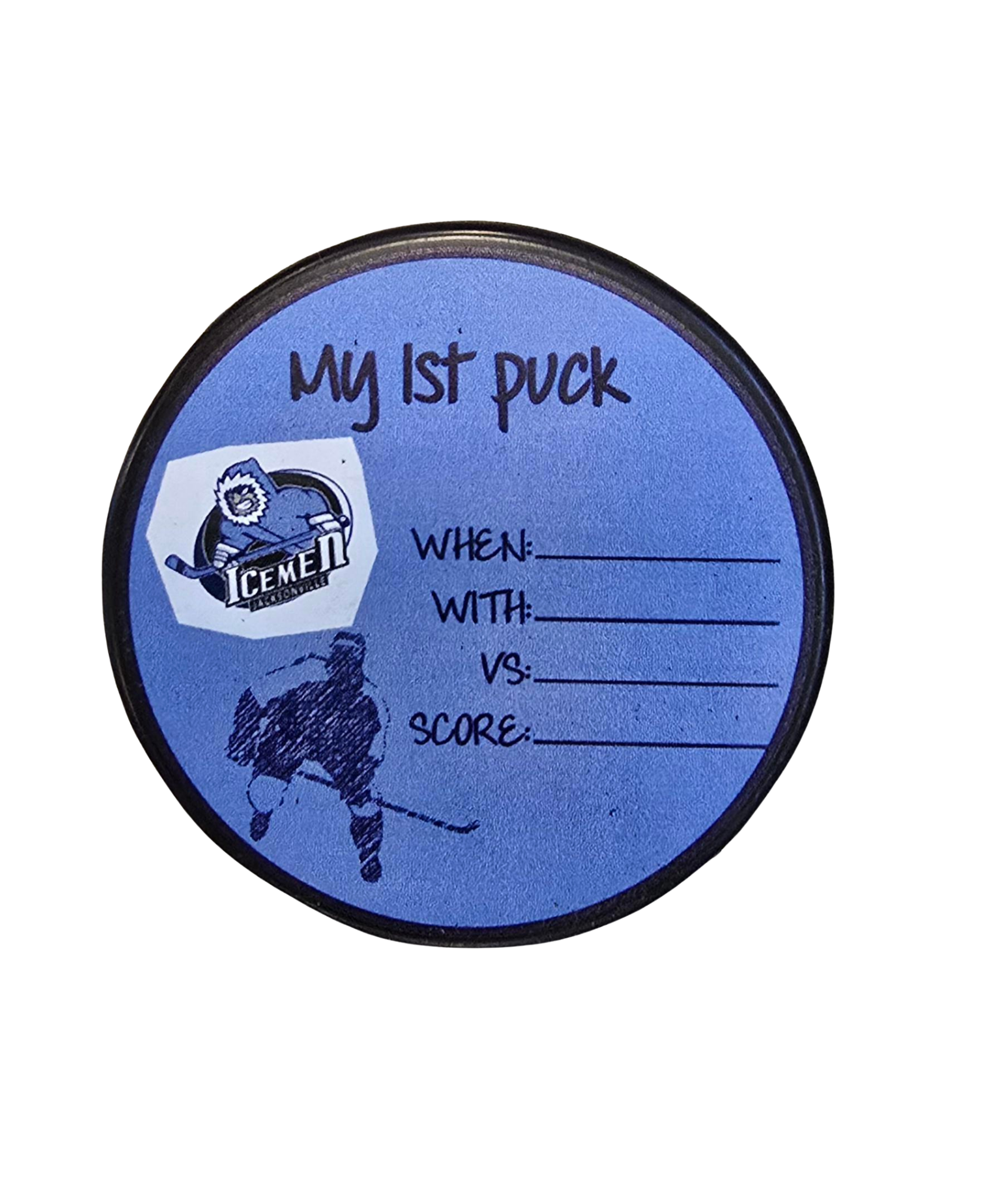 Jacksonville Icemen My 1st Puck