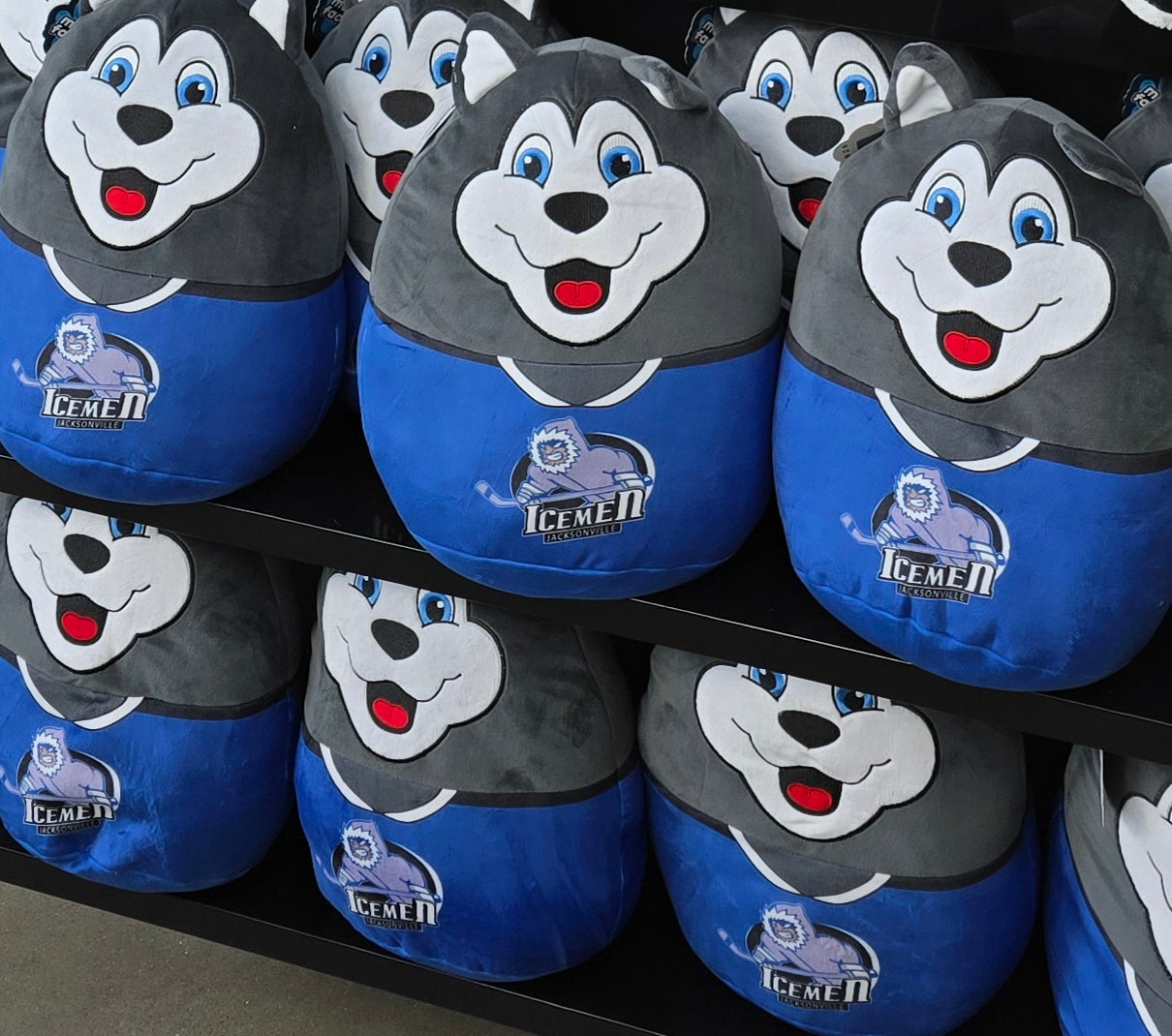 Jacksonville Icemen Fang 12" Squishy Pillow - Blue Jersey