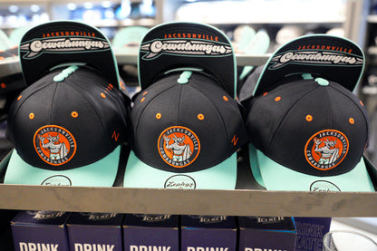 Jacksonville Icemen Cowabunga Navy/Aqua Hat