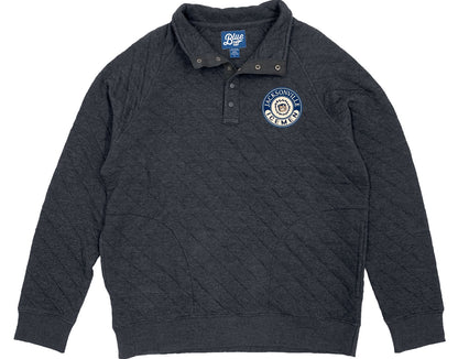 Icemen Navy Morality Button Pullover