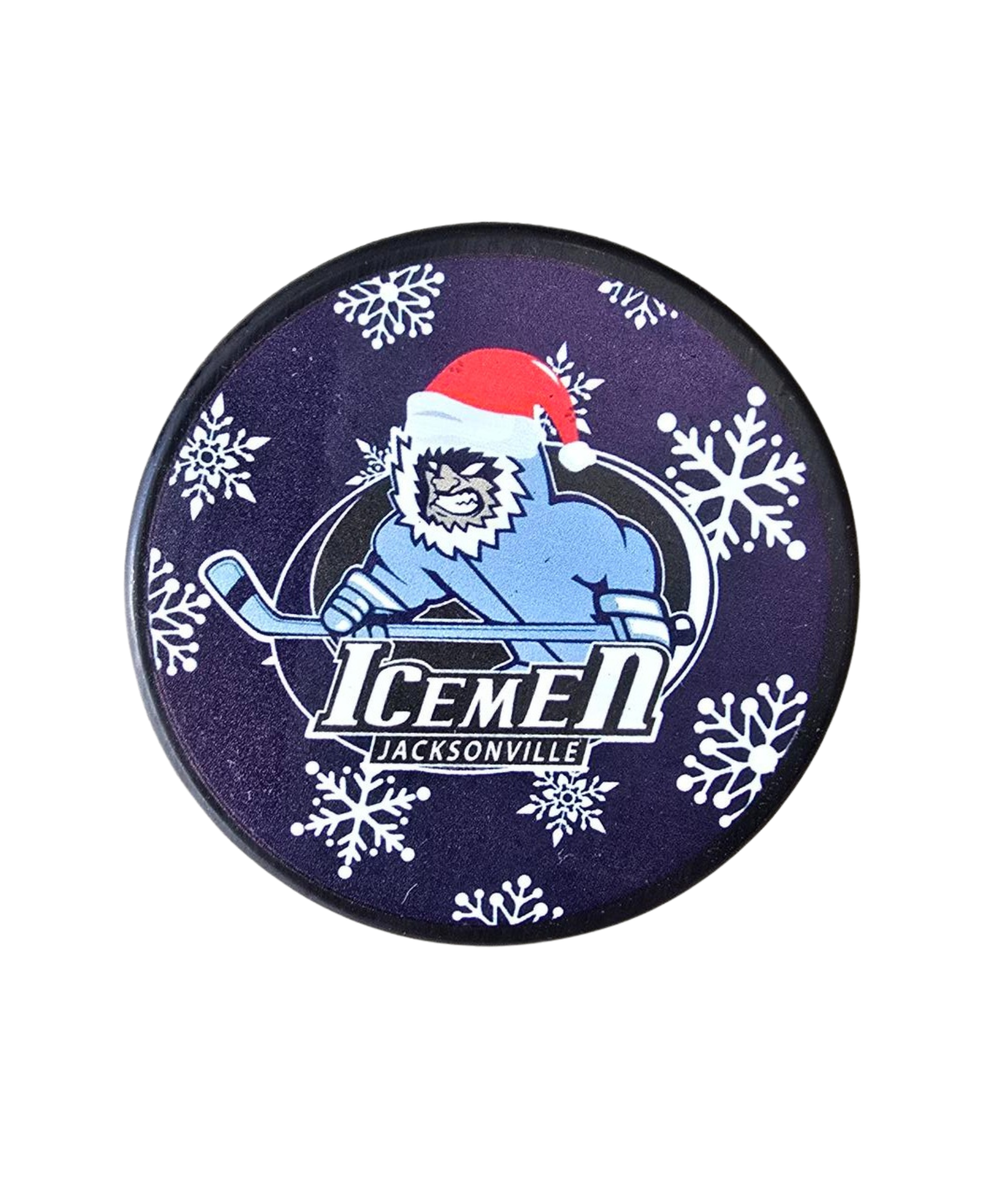 Jacksonville Icemen Holiday Puck