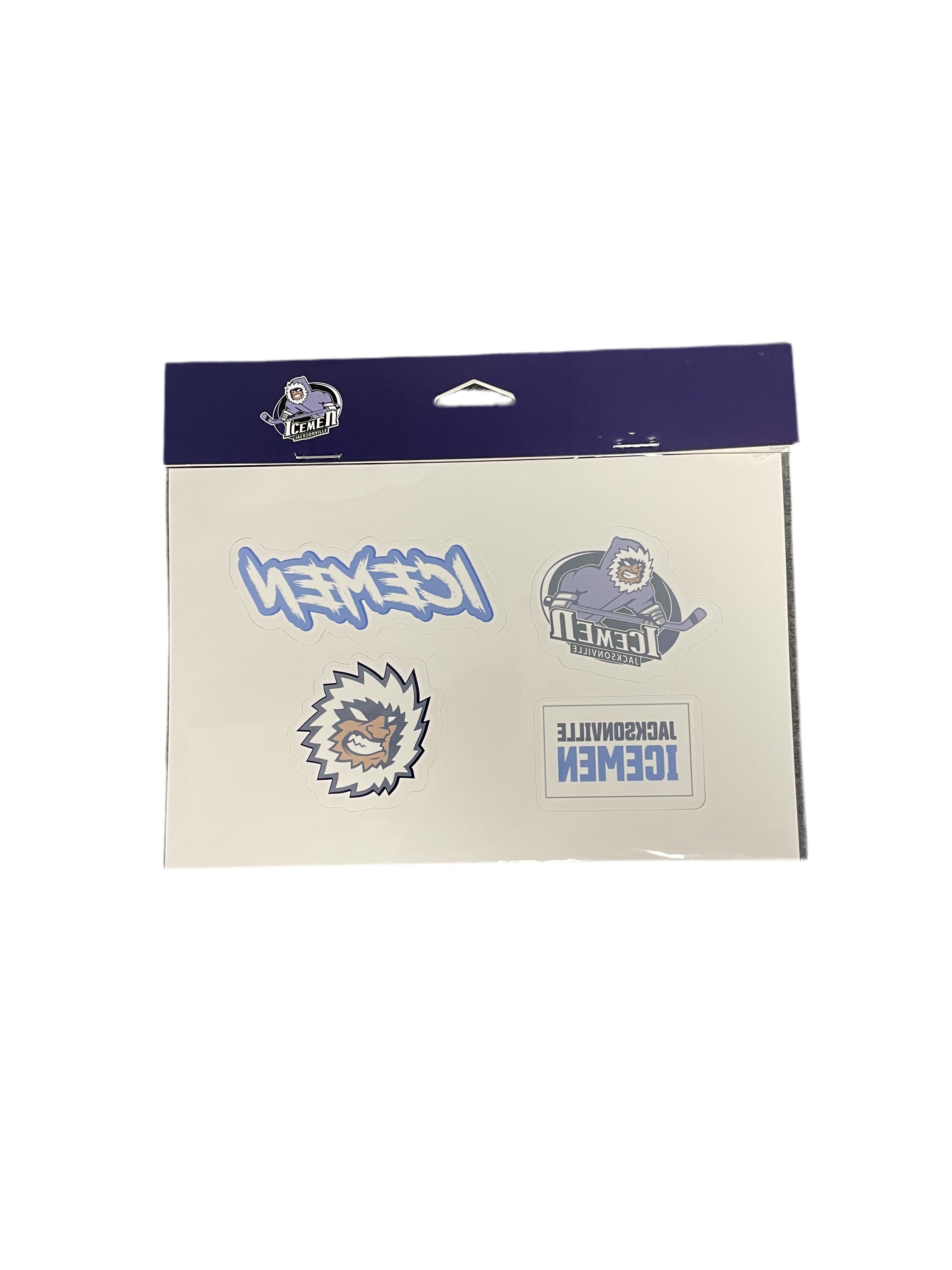 Jacksonville Icemen Face Decals