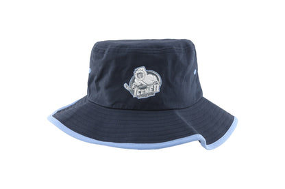 Jacksonville Icemen Cotton Wide Brim Bucket Hat with Drawstring