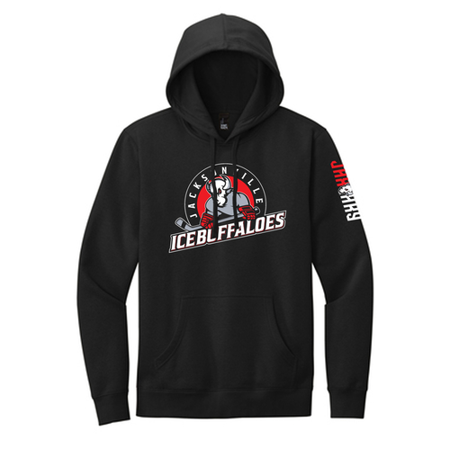 Jacksonville Icemen Ice Buffaloes Black Fleece Hoodie