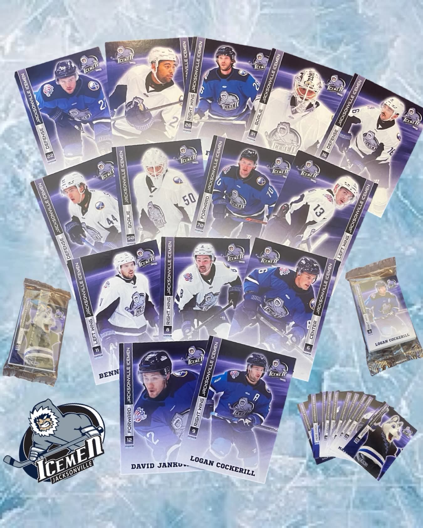 Jacksonville Icemen 2025-26 Team Card Set