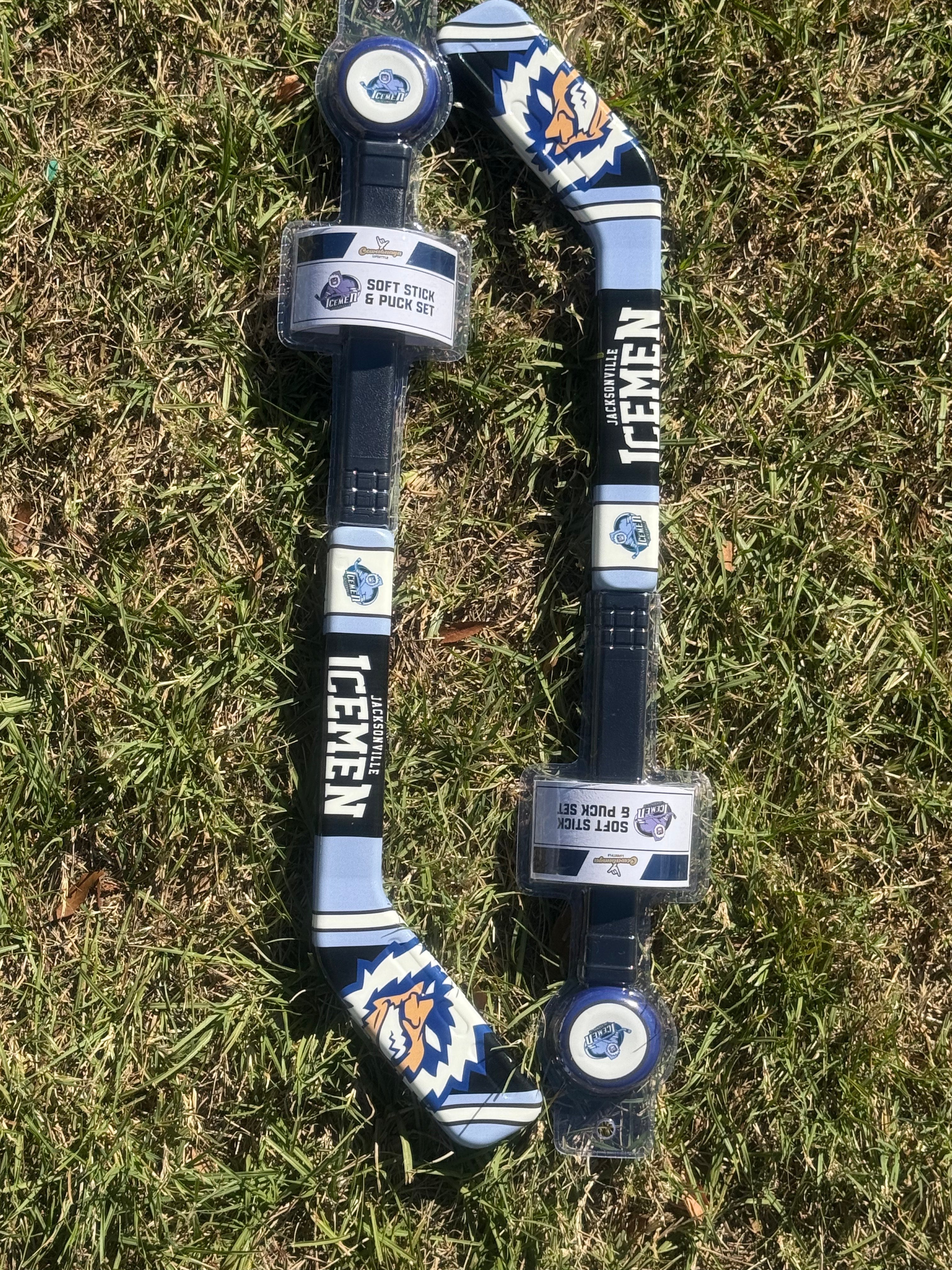 Jacksonville Icemen Soft Stick & Puck Set