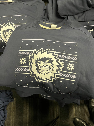 Navy Ugly Christmas Sweater