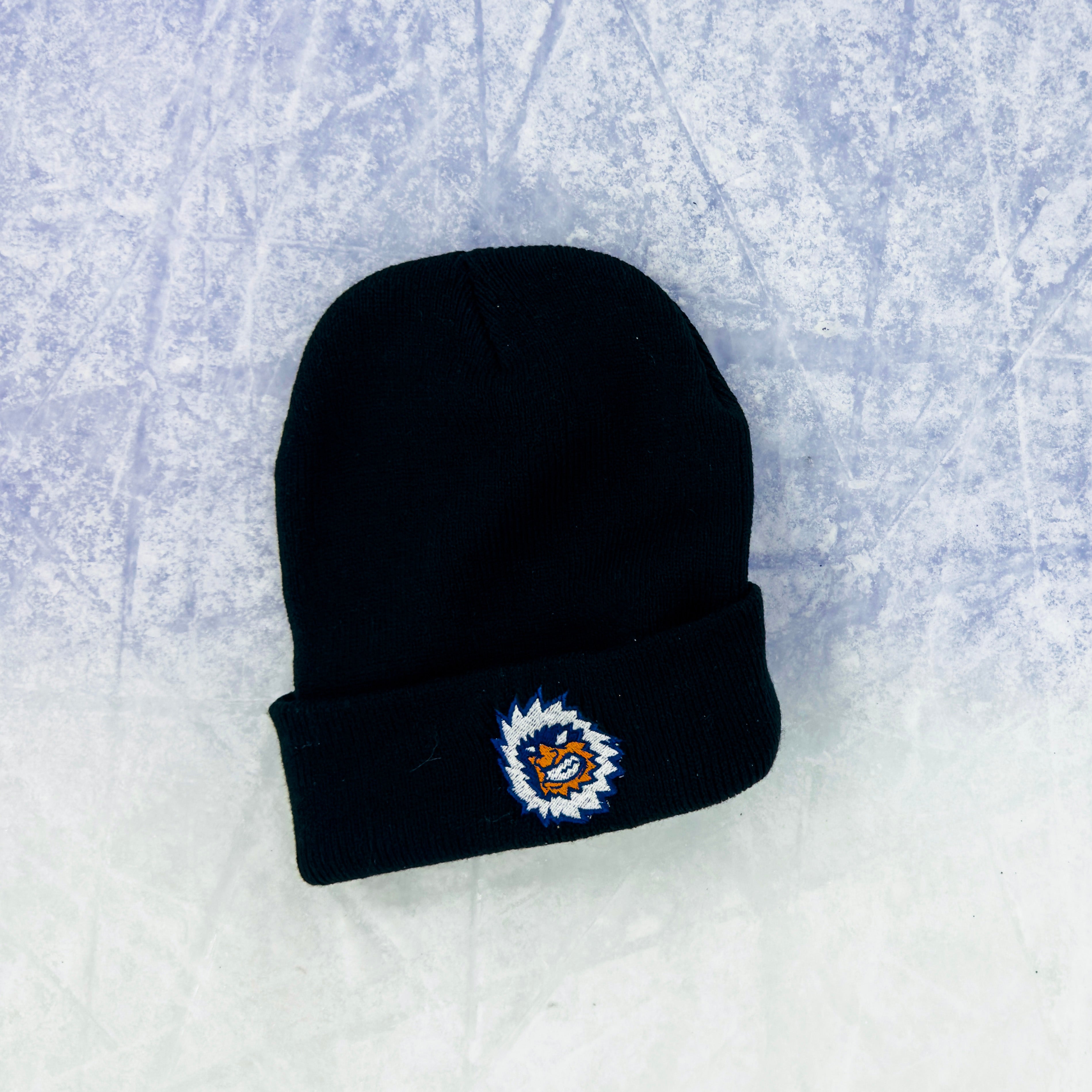 Icemen Black Cuff Knit Hat
