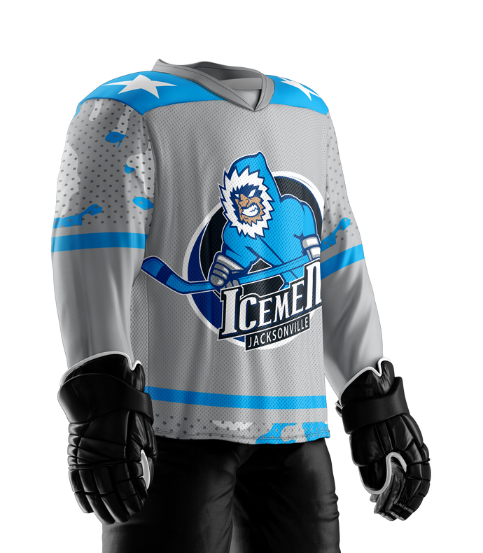 Jacksonville Icemen 2025 Military Appreciation Youth Jersey