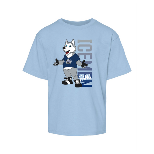 Jacksonville Icemen Youth Light Blue Youth Mascot T-Shirt