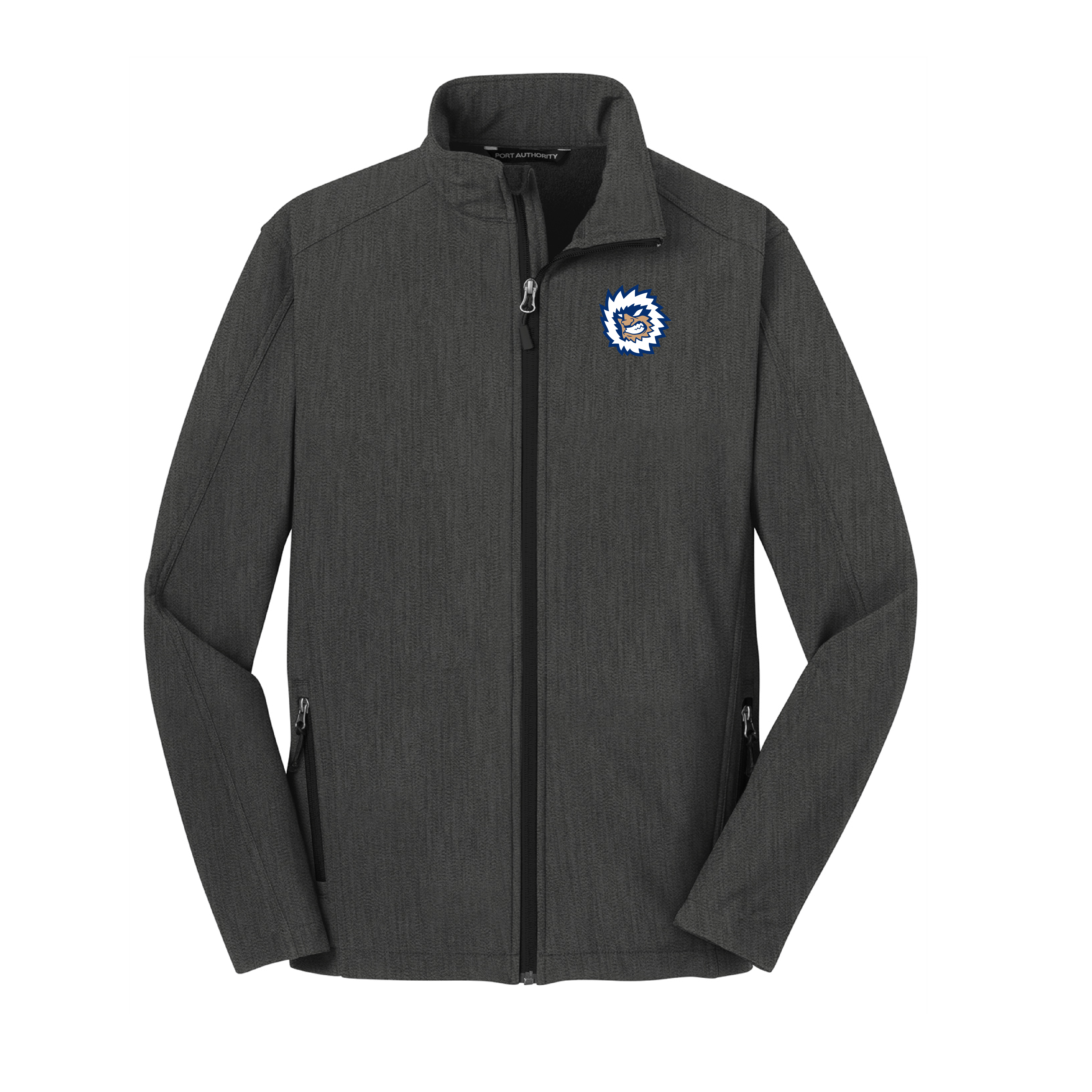 Jacksonville Icemen Black Embroidered Secondary Logo Sport-Tek Soft Shell Jacket