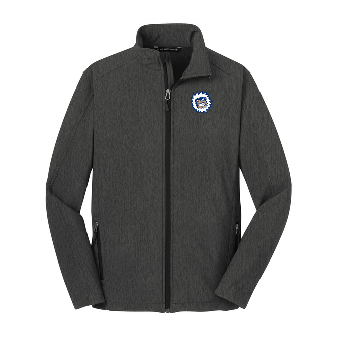 Jacksonville Icemen Black Embroidered Secondary Logo Sport-Tek Soft Shell Jacket