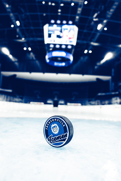 Jacksonville Icemen Patch Insert Puck