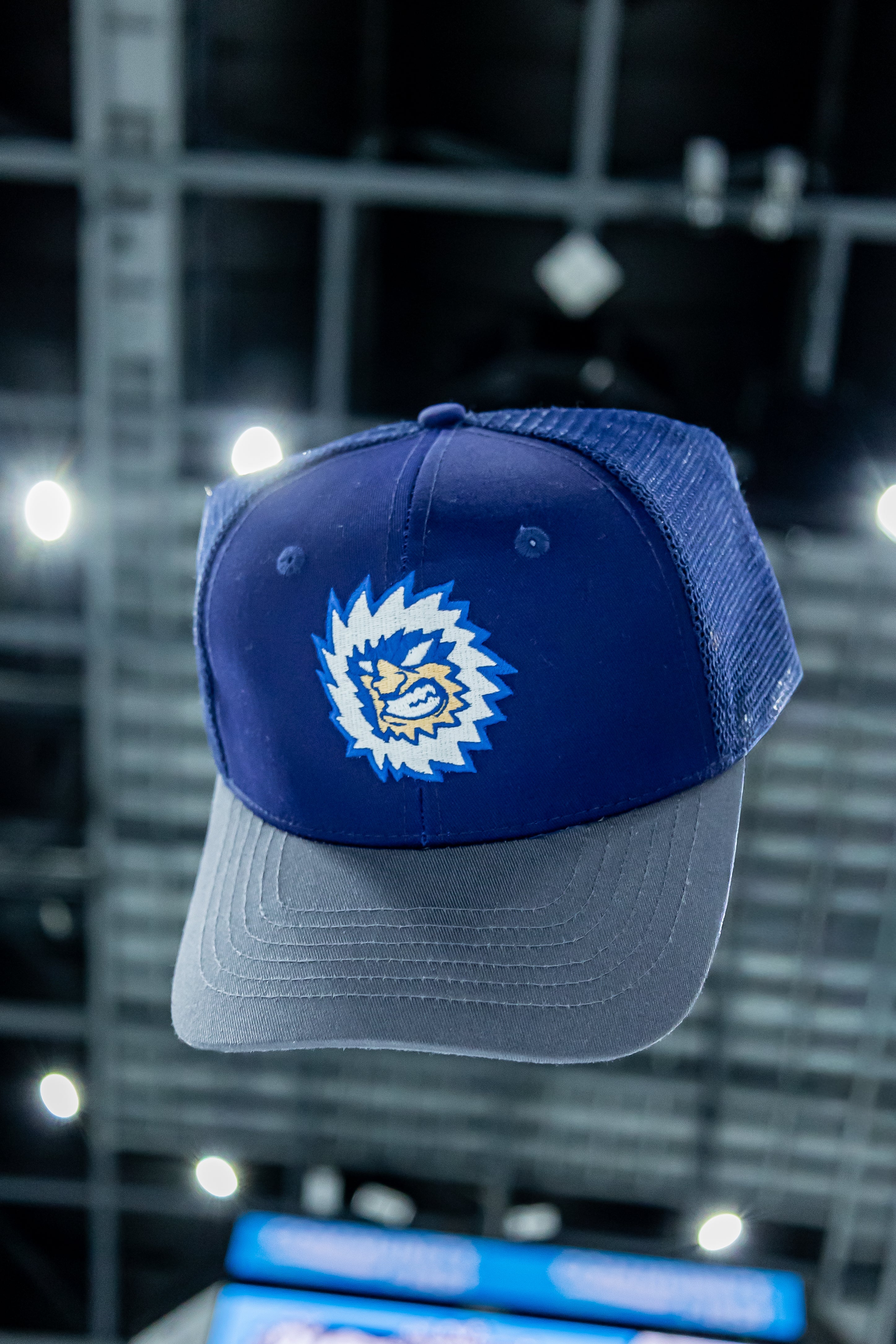 Icemen Core Mid Profile Nvy/Dk Gry  Icemen Head/Jax Logo Hat
