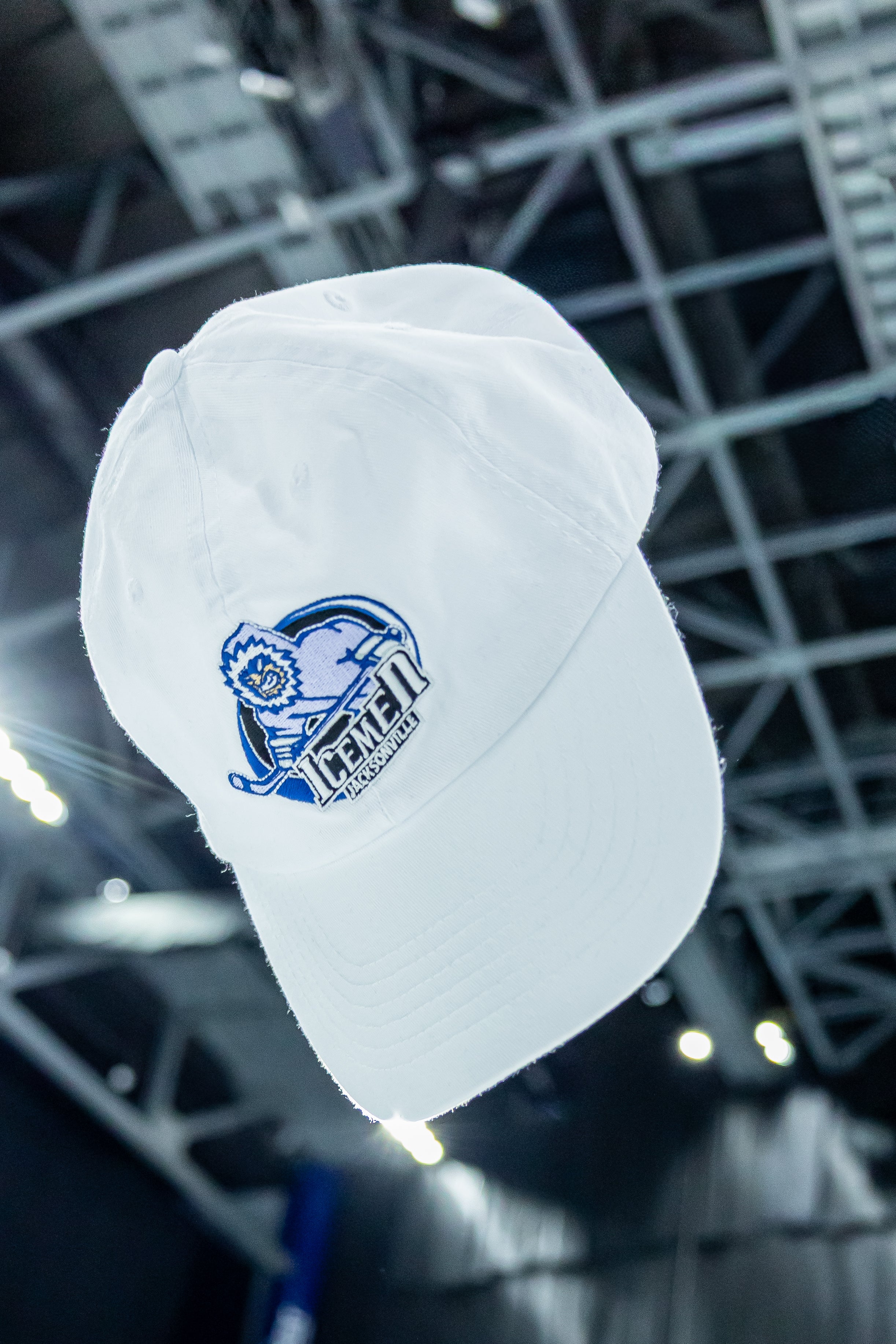 Icemen Relaxed Fit White Primary Logo Hat