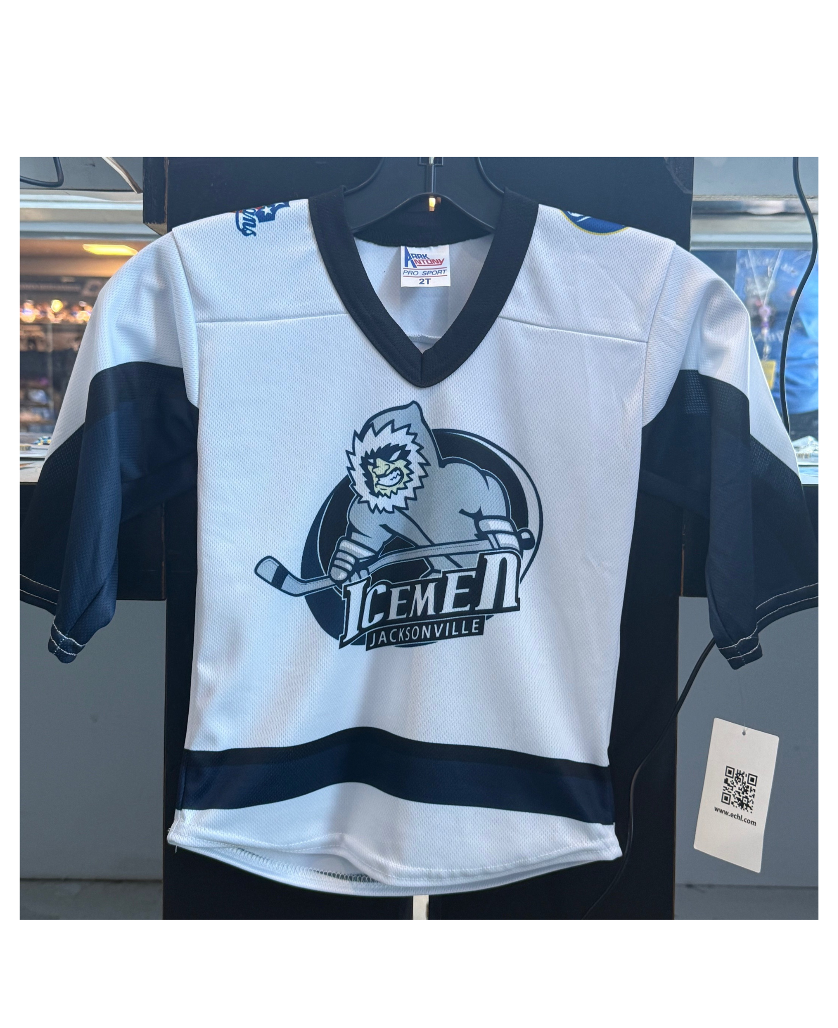 Jacksonville Icemen Toddler White Jersey
