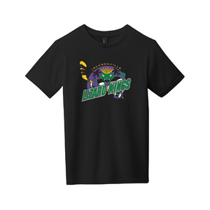 Lizard Kings Youth Black Retro Tee