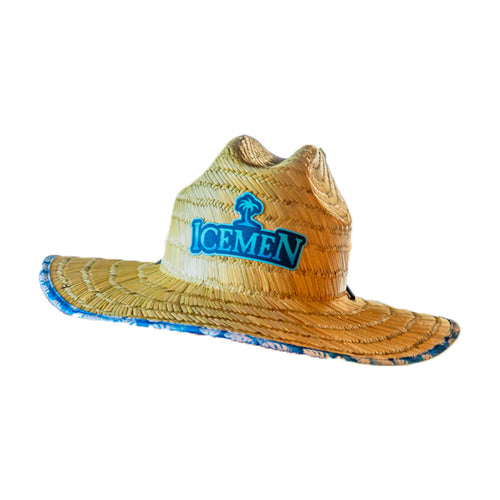 Jacksonville Icemen Straw Hat