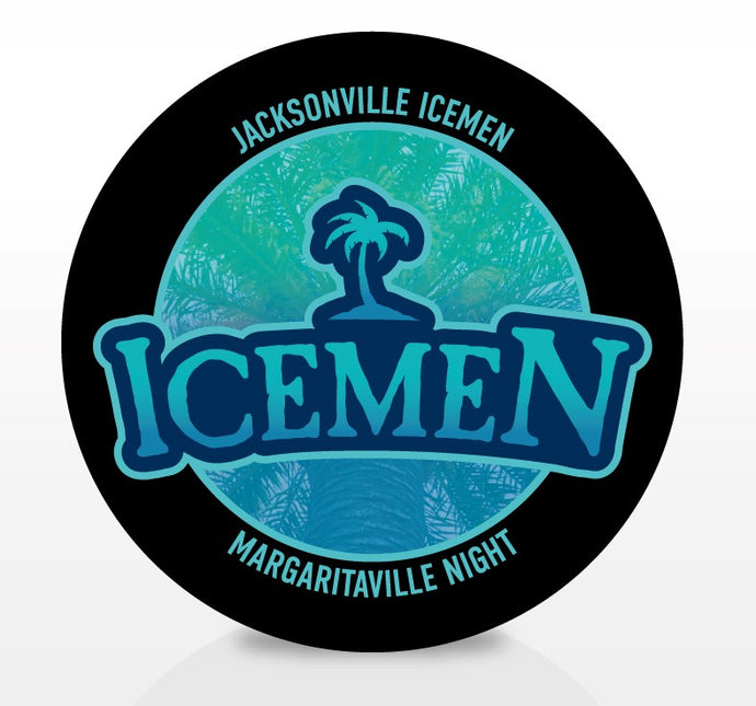 Jacksonville Icemen Margaritaville Puck